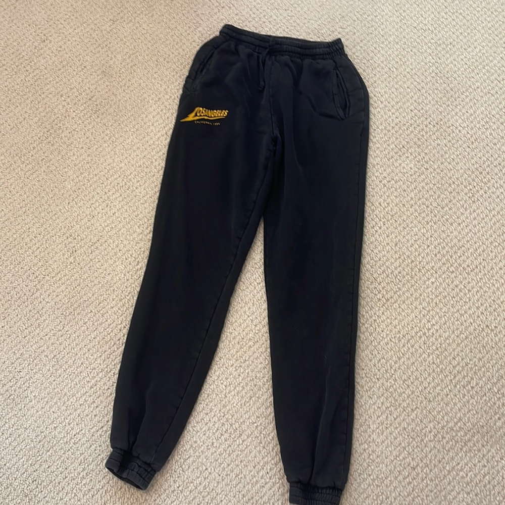 Brandy Melville LA Black Sweatpants